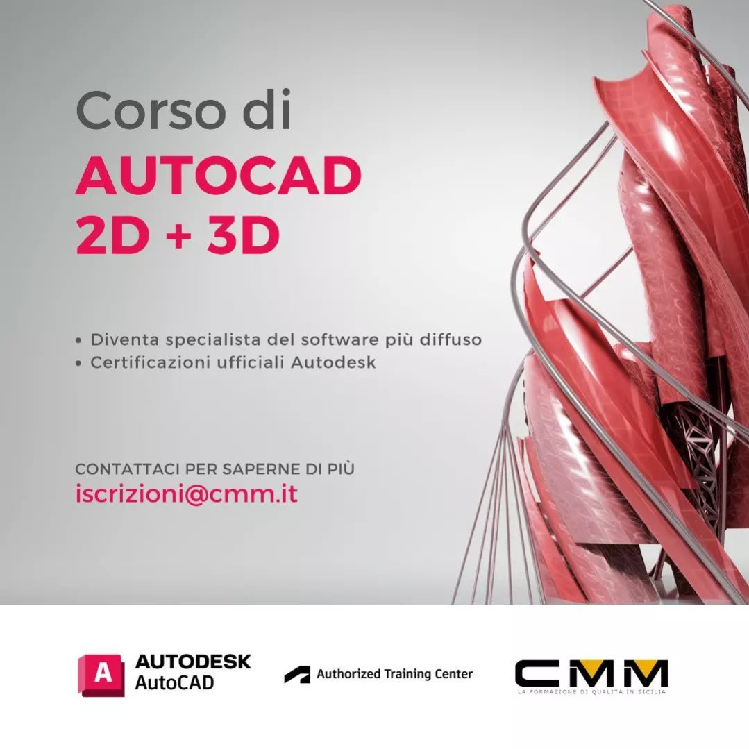 Corso certificato Autodesk AutoCAD